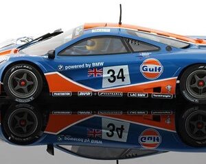 MrSlotCar Gulf McLaren F1 GTR Lemans 1996