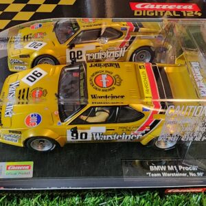 Limited edition Carrera Digital 1/24 BMW M1 Warsteiner Discontinued