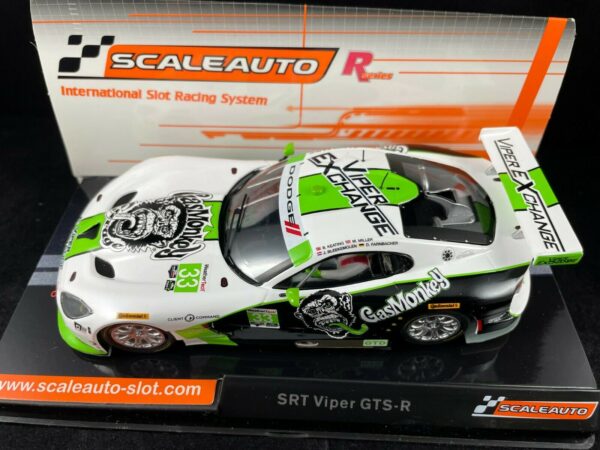 Scaleauto SRT Viper GTS-R 24h Daytona 2016 Gas Monkey, No.33 R-Series - Image 4