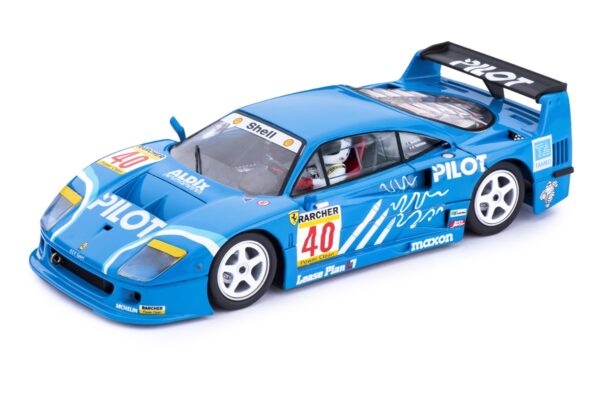 POLICAR PCAR03C Ferrari F40 LM no.40 'Pilot’ Silverstone 1995 2nd
