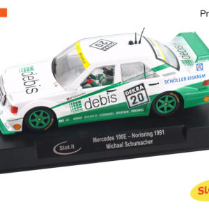 PREORDER Slot.it SICA44E Mercedes 190E - Norisring 1991