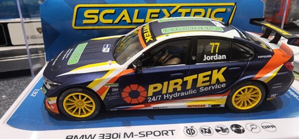 Scalextric BMW 330i M-Sport BTCC 2019 Andrew Jordan