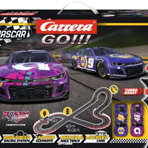 Carrera Go 1/43 Analog NASCAR Talladega Competition SET