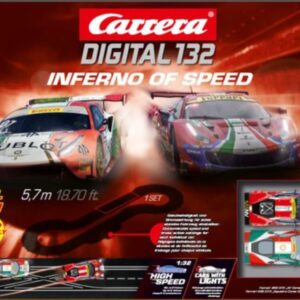 Carrera Digital Inferno of Speed, Digital 132 Set w/Lights LTD LAST ONE