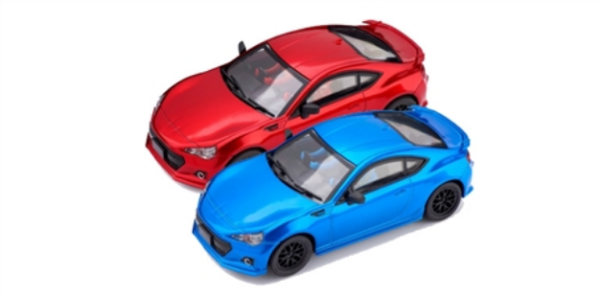 POLICAR PCK3001 Subaru BRZ Blue and Red with Lights