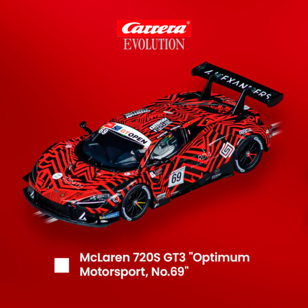 Pre Order - Carrera Evolution McLaren 720S GT3 "Optimum Motorsport, No.69"