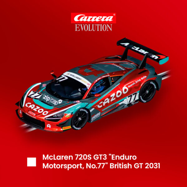 Pre Order - Carrera Evolution McLaren 720S Enduro motorsport #77 GT3