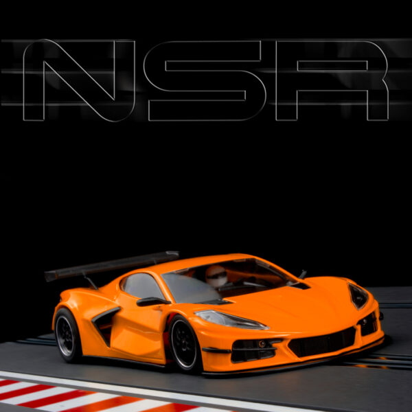 NSR Corvette C8.R Test Car Orange - Image 5