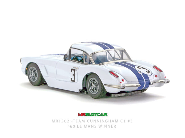 "NEW" MR Slotcar MR1502 - Team Cunningham C1 #3 - ’60 Le Mans Winner - New Metal Chassis - Image 2
