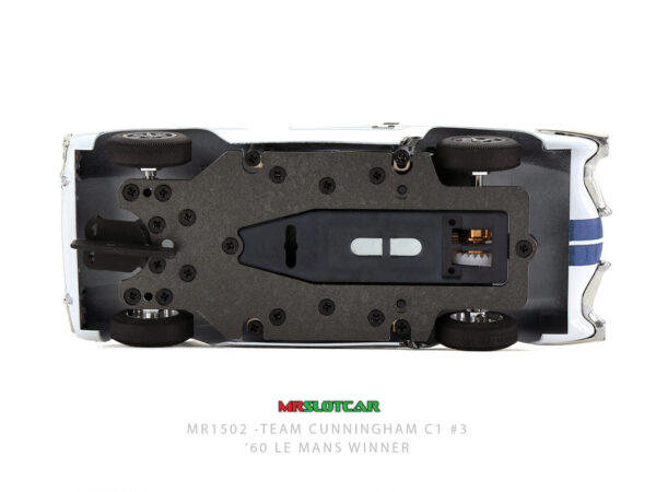 "NEW" MR Slotcar MR1502 - Team Cunningham C1 #3 - ’60 Le Mans Winner - New Metal Chassis - Image 4