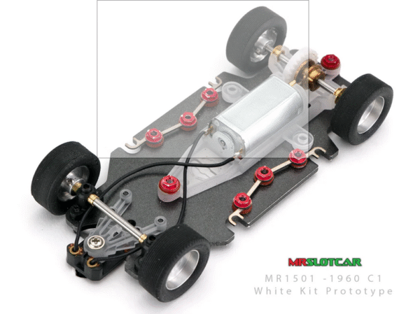 "NEW" MR Slotcar MR1502 - Team Cunningham C1 #3 - ’60 Le Mans Winner - New Metal Chassis - Image 5