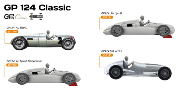 SCALEAUTO 1/24 Classic GP124 AU tipo C (Chasis D6) - Image 2