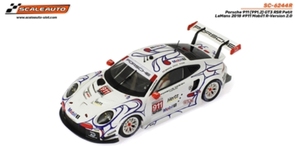 SCALEAUTO 1/32 "R" Series Porsche 911 (991.2) GT3 RSR