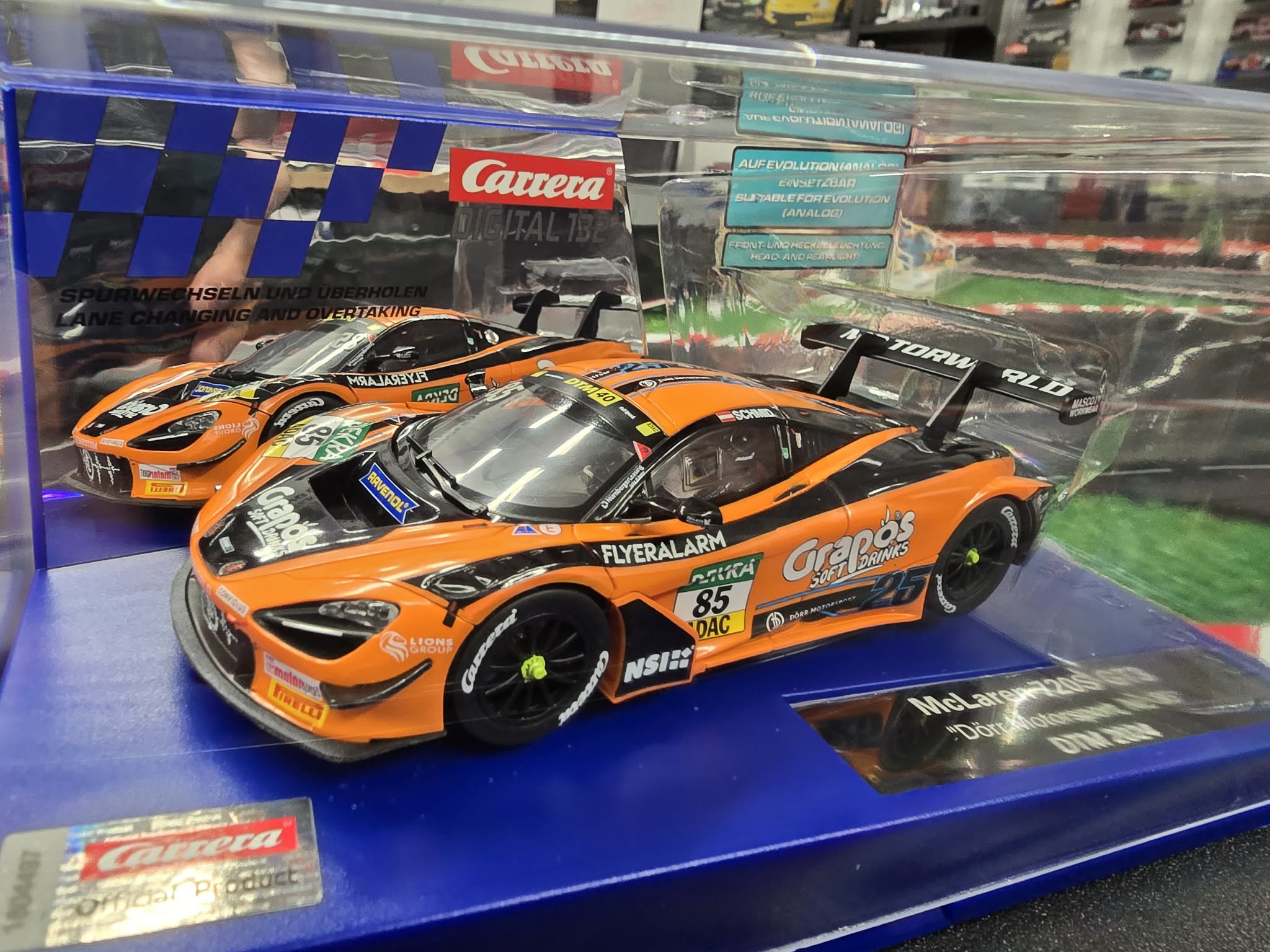 Carrera 32075 Digital132 McLaren 720S GT3 "Dörr Motorsport, No.85" DTM 2024 - Image 3