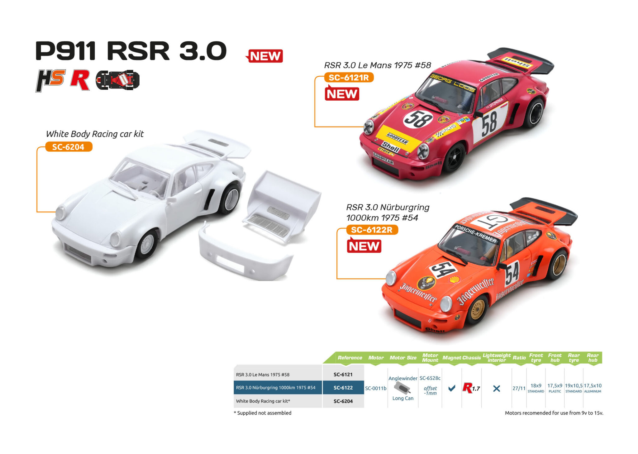 PREORDER SCALEAUTO SC-6121R Porsche 911 RSR 3.0 24h Le Mans 1975 #58 Georg Loos - R Version - Image 2