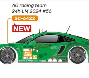 PREORDER SCALEAUTO SC-6422R P992 24h LM2024 AO racing team #56 - R Version