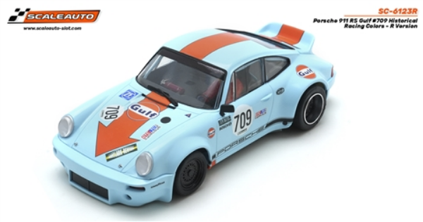 PREORDER SCALEAUTO SC-6123R Porsche 911 RS Gulf #709 Historical Racing Colors - R Version