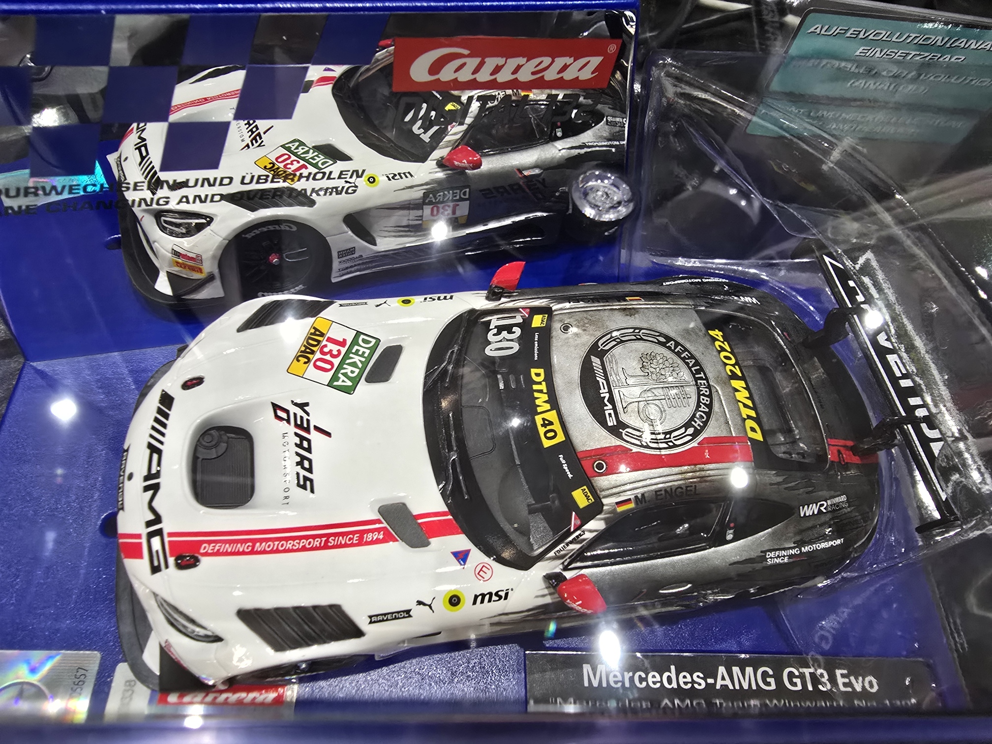 Carrera Digital 1/32 32061 Mercedes-AMG GT3 Evo "Mercedes-AMG Team Winward, No.130" DTM 2024 - Image 3